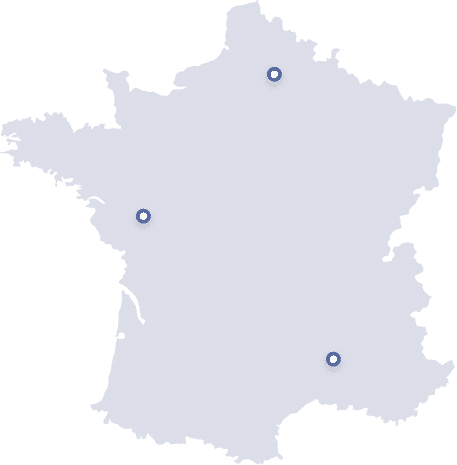 Carte sites de production Monopanel