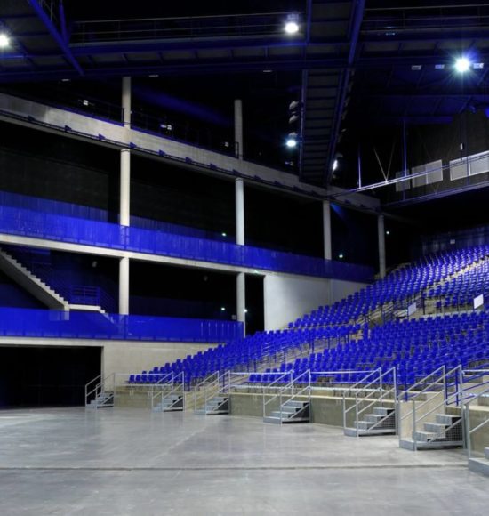 Rambardes de sécurité du Zenith de Nantes (dpt 44)